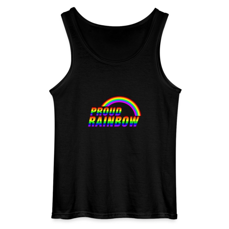 proud-rainbow-gildan-maenner-tank-top-schwarz