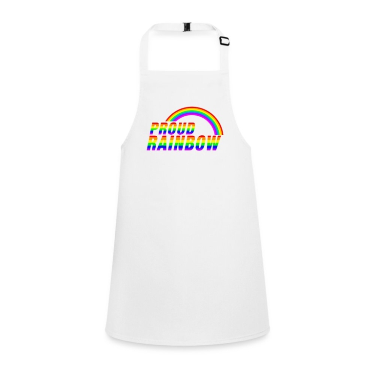 proud-rainbow-schuerze-fuer-kinder-weiss