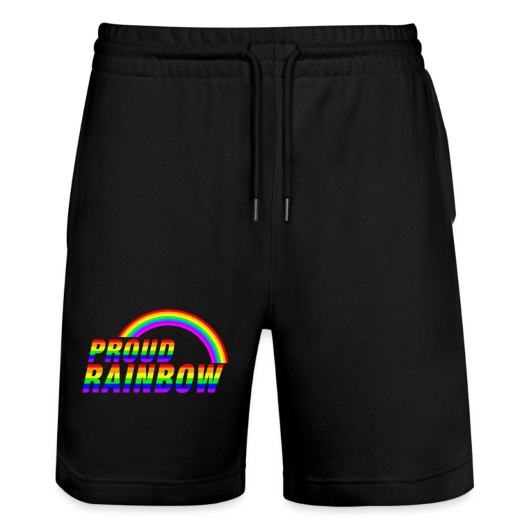 proud-rainbow-stanleystella-unisex-bio-joggingshorts-trainer-schwarz
