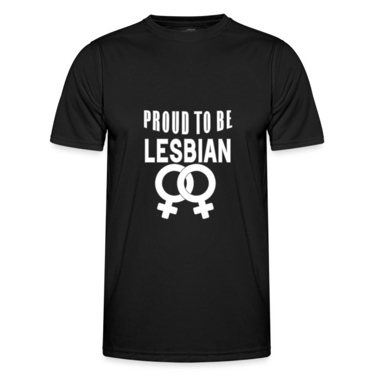 proud-to-be-lesbian-maenner-funktions-t-shirt-schwarz