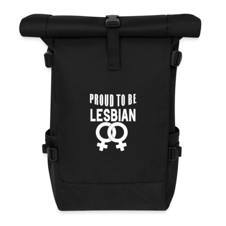proud-to-be-lesbian-rolltop-rucksack-schwarz