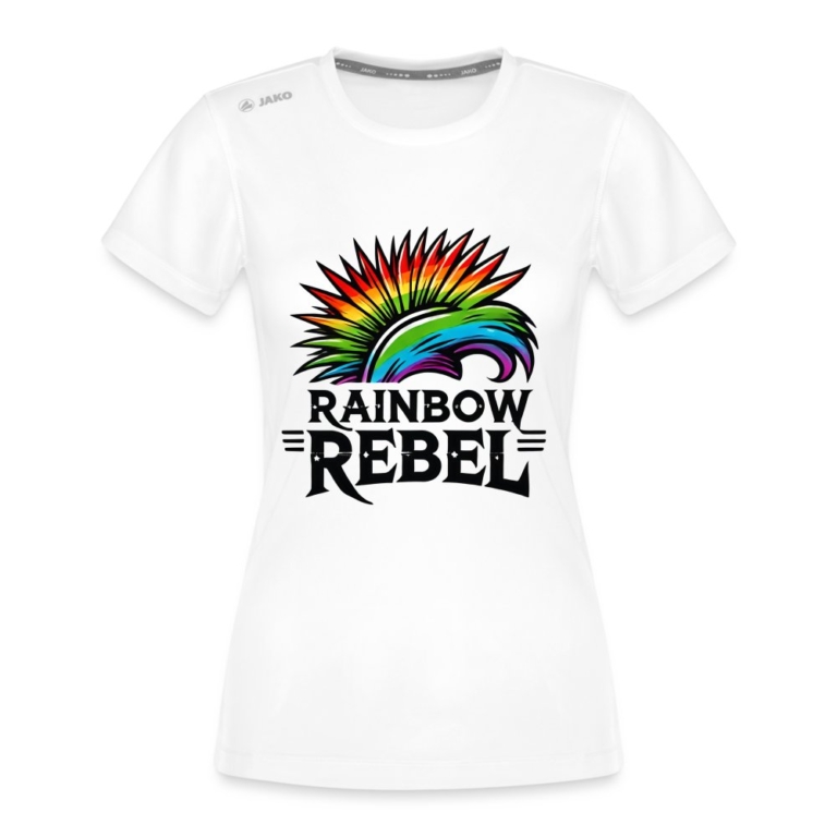 rainbow-rebel-jako-frauen-t-shirt-run-20-weiss