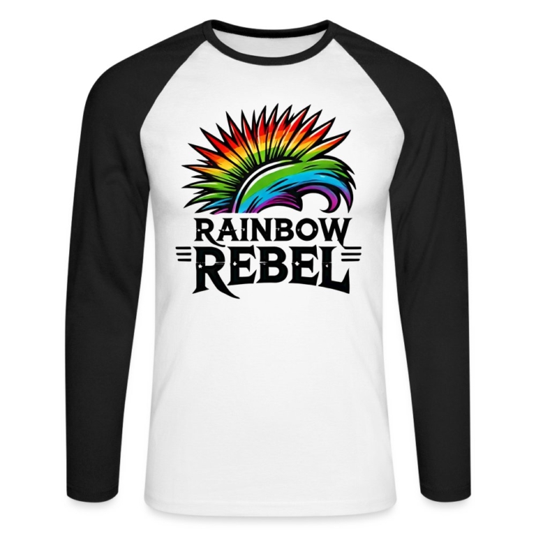 rainbow-rebel-maenner-baseballshirt-langarm-weiss-schwarz