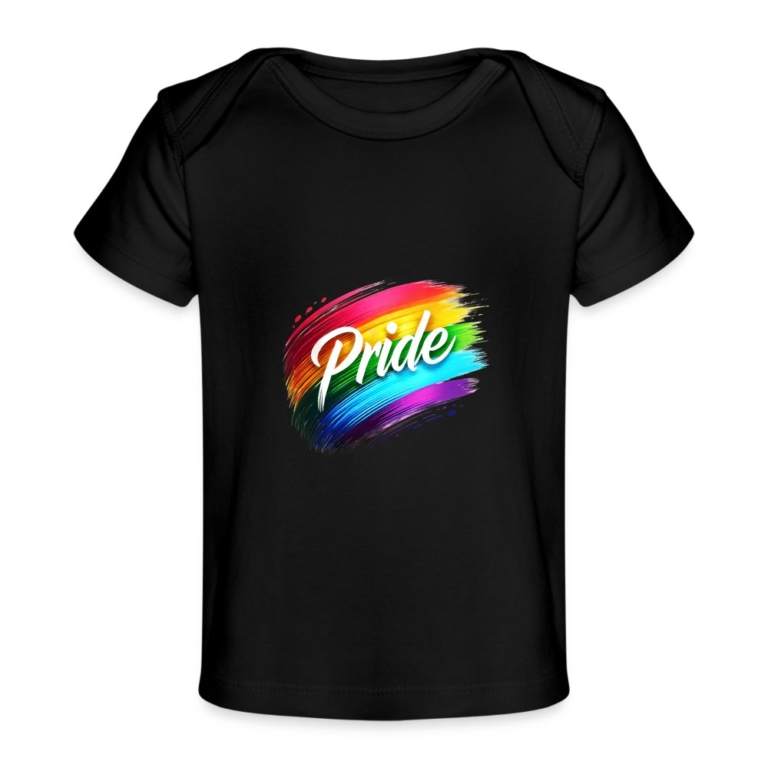 regenbogen-pinselstrich-baby-bio-t-shirt-schwarz