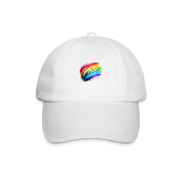regenbogen-pinselstrich-baseballkappe-weiss-weiss