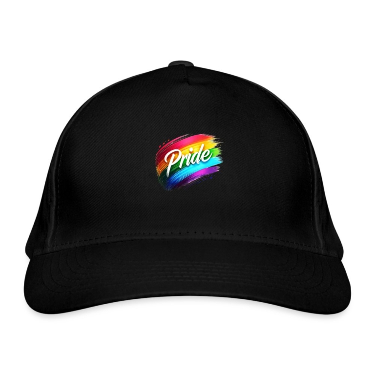regenbogen-pinselstrich-bio-baseballkappe-schwarz