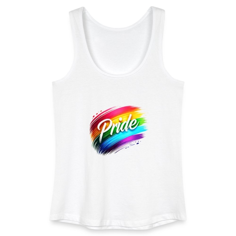 regenbogen-pinselstrich-frauen-bio-tank-top-weiss