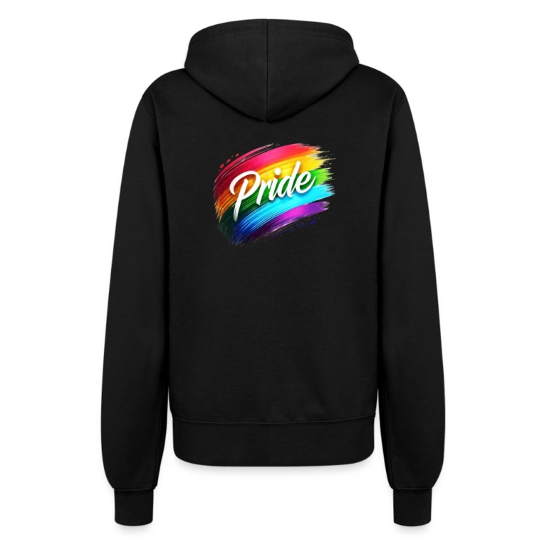 regenbogen-pinselstrich-frauen-kapuzenjacke-schwarz