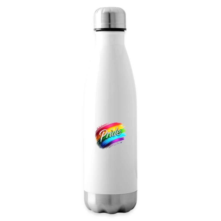 regenbogen-pinselstrich-isolierflasche-weiss