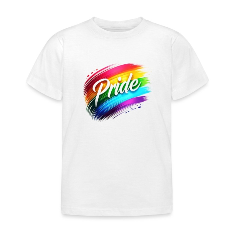regenbogen-pinselstrich-kinder-t-shirt-weiss
