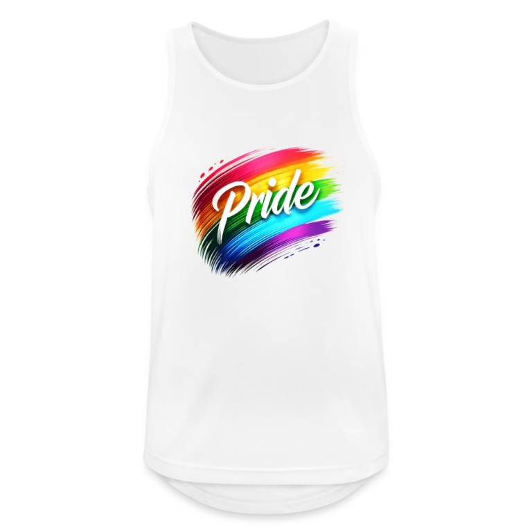 regenbogen-pinselstrich-maenner-tank-top-atmungsaktiv-weiss