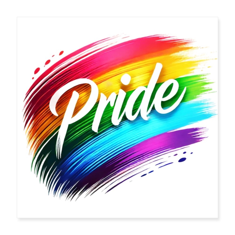 regenbogen-pinselstrich-poster-40x40-cm-weiss