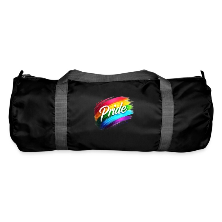 regenbogen-pinselstrich-sporttasche-schwarz