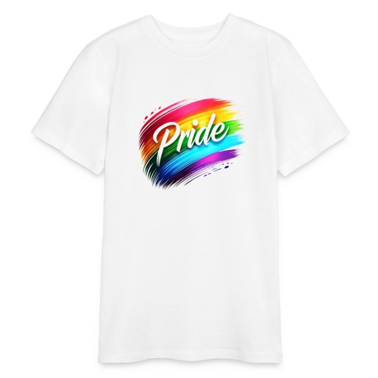 regenbogen-pinselstrich-stanleystella-bio-teenager-t-shirt-mini-creator-weiss
