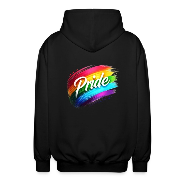 regenbogen-pinselstrich-unisex-kapuzenjacke-schwarz