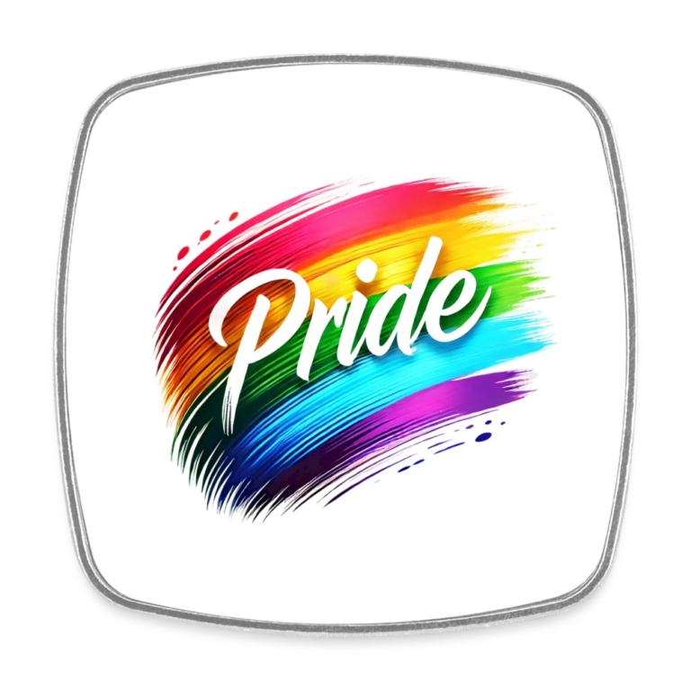 regenbogen-pinselstrich-viereckiger-kuehlschrankmagnet-weiss