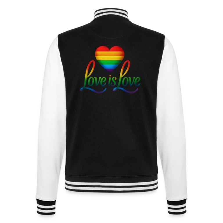regenbogenherz-mit-spruch-college-sweatjacke-schwarz-weiss
