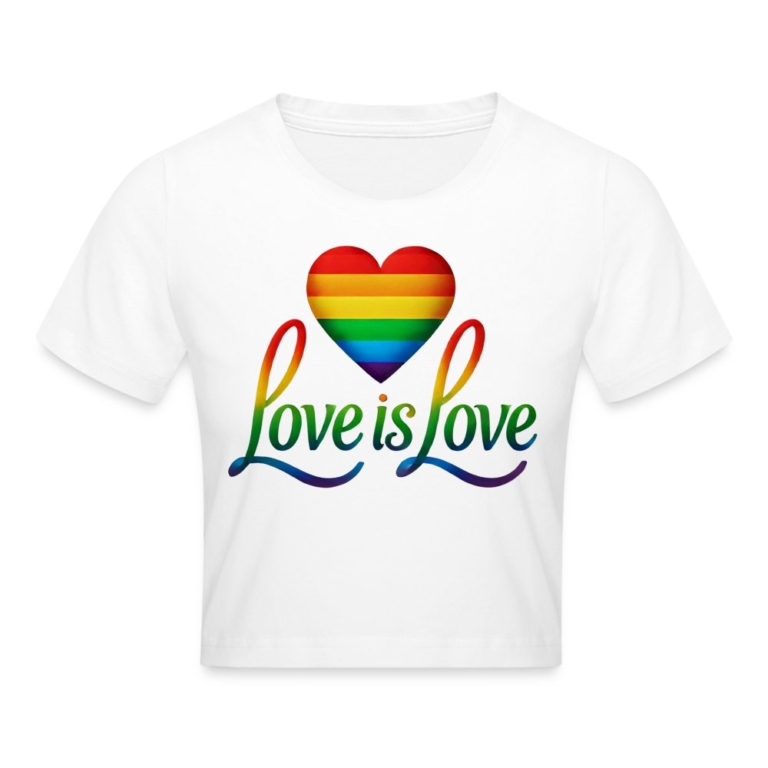 regenbogenherz-mit-spruch-cropped-t-shirt-weiss