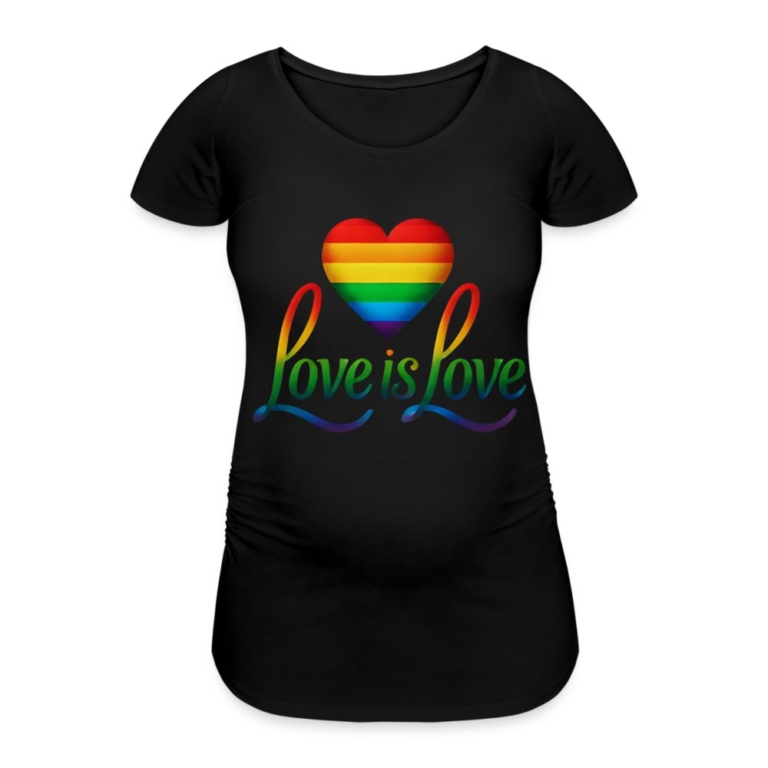 regenbogenherz-mit-spruch-frauen-schwangerschafts-t-shirt-schwarz