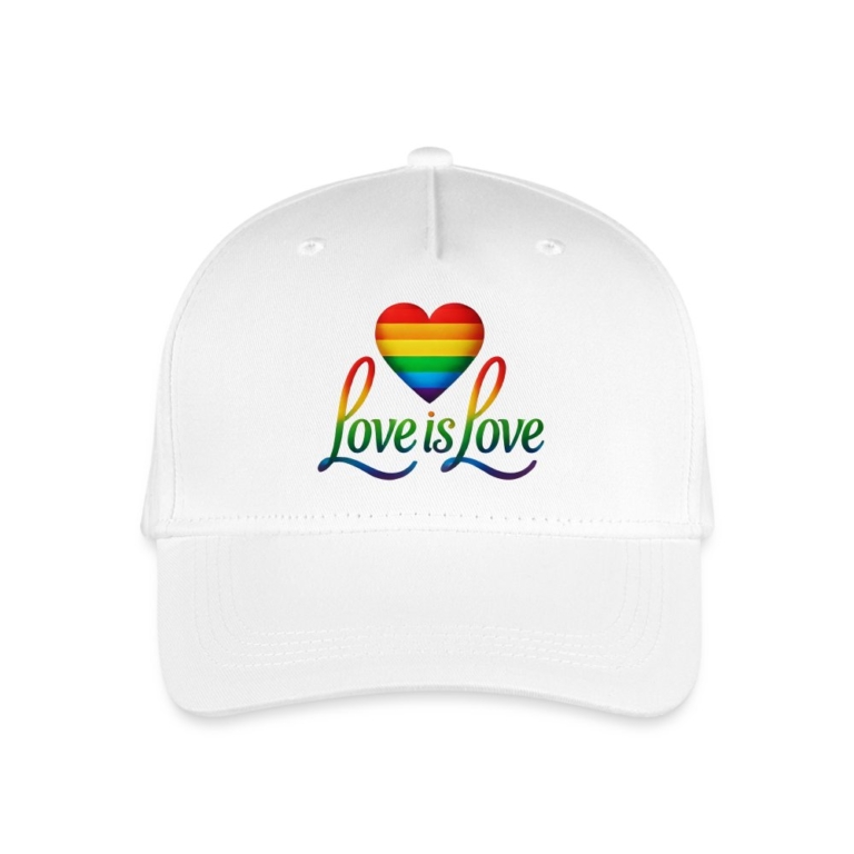 regenbogenherz-mit-spruch-kinder-bio-basecap-weiss