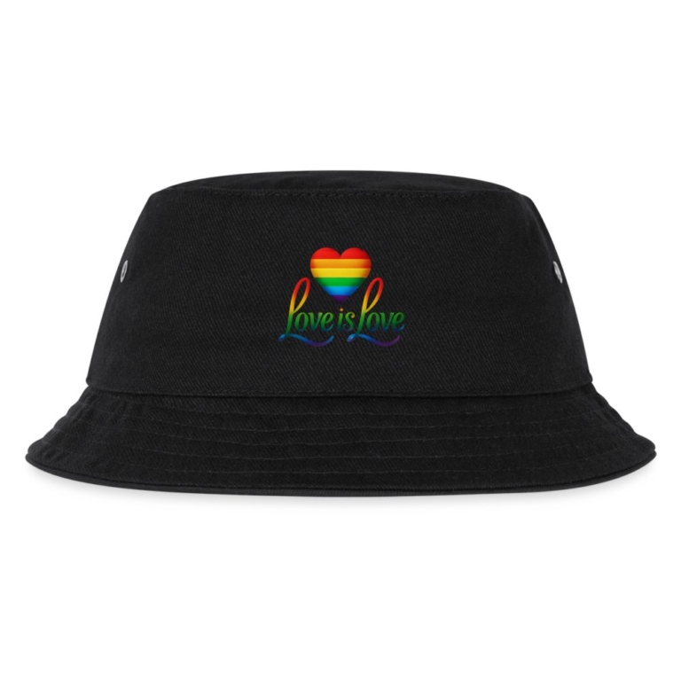 regenbogenherz-mit-spruch-kinder-bucket-hat-schwarz