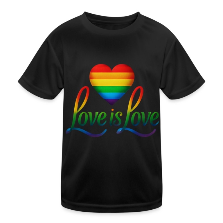 regenbogenherz-mit-spruch-kinder-funktions-t-shirt-schwarz