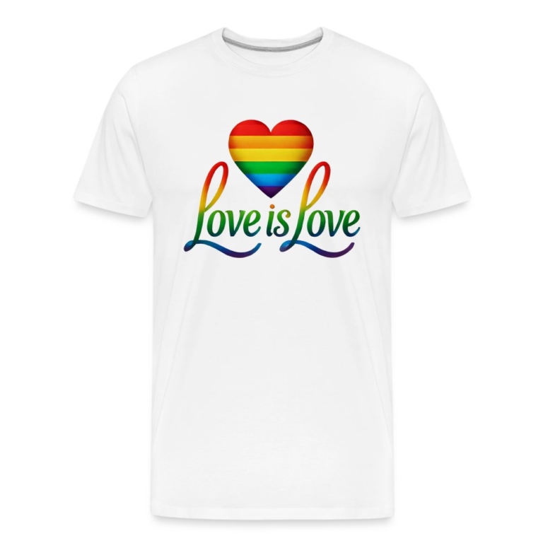 regenbogenherz-mit-spruch-maenner-premium-bio-t-shirt-weiss
