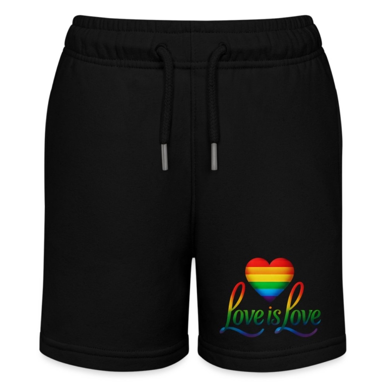 regenbogenherz-mit-spruch-stanleystella-teenager-bio-joggingshorts-mini-bolter-schwarz