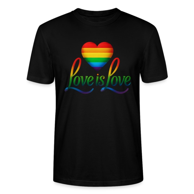 regenbogenherz-mit-spruch-stanleystella-unisex-bio-t-shirt-crafter-schwarz