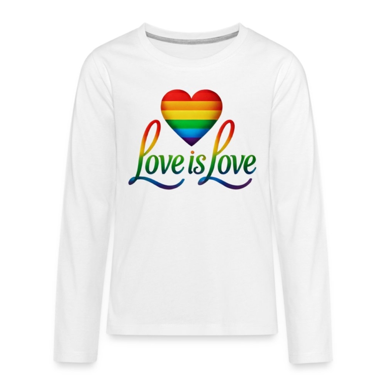 regenbogenherz-mit-spruch-teenager-premium-langarmshirt-weiss