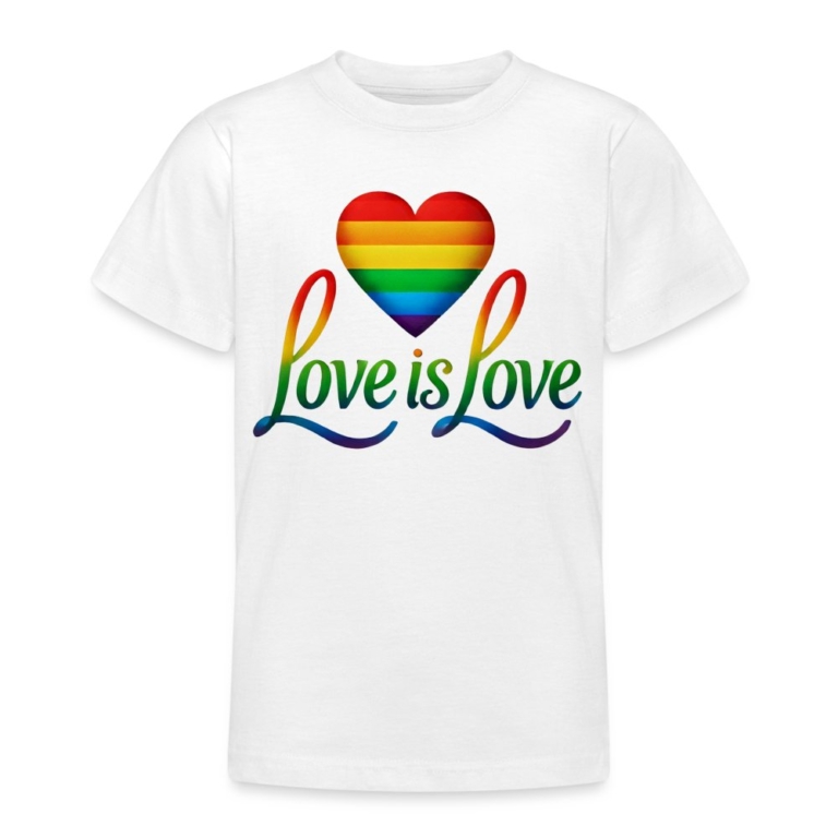 regenbogenherz-mit-spruch-teenager-t-shirt-weiss