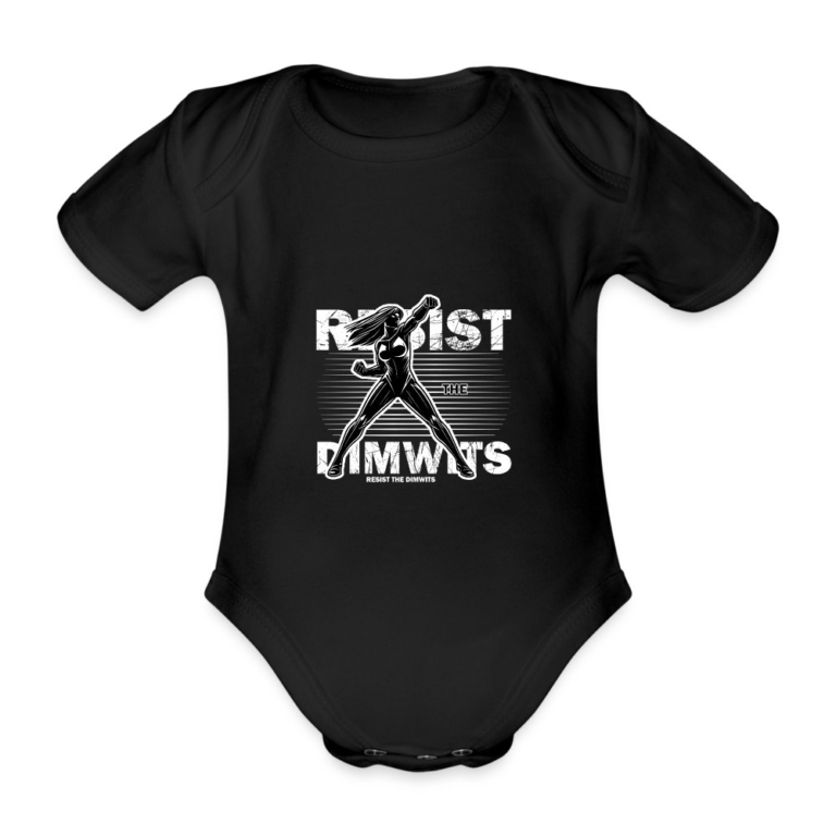 resist-the-dimwits-baby-bio-kurzarm-body-schwarz