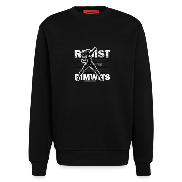 resist-the-dimwits-heavyweight-oversized-organic-crew-neck-made-in-eu-solid-black