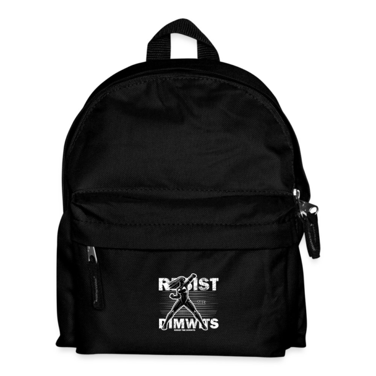resist-the-dimwits-kinder-rucksack-schwarz