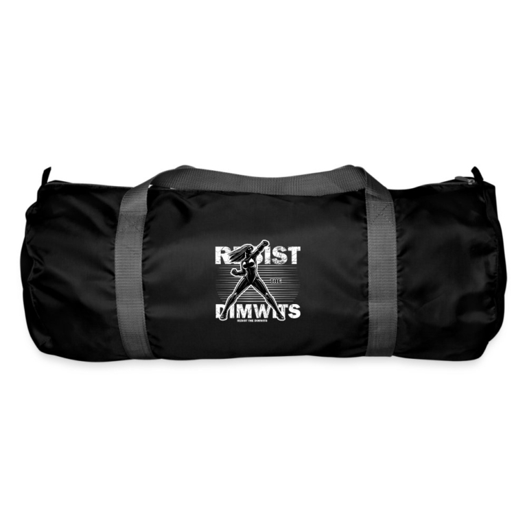 resist-the-dimwits-sporttasche-schwarz