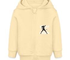 Resist the Dimwits - Stanley/Stella Bio Zip Hoodie BABY CONNECTOR Creme