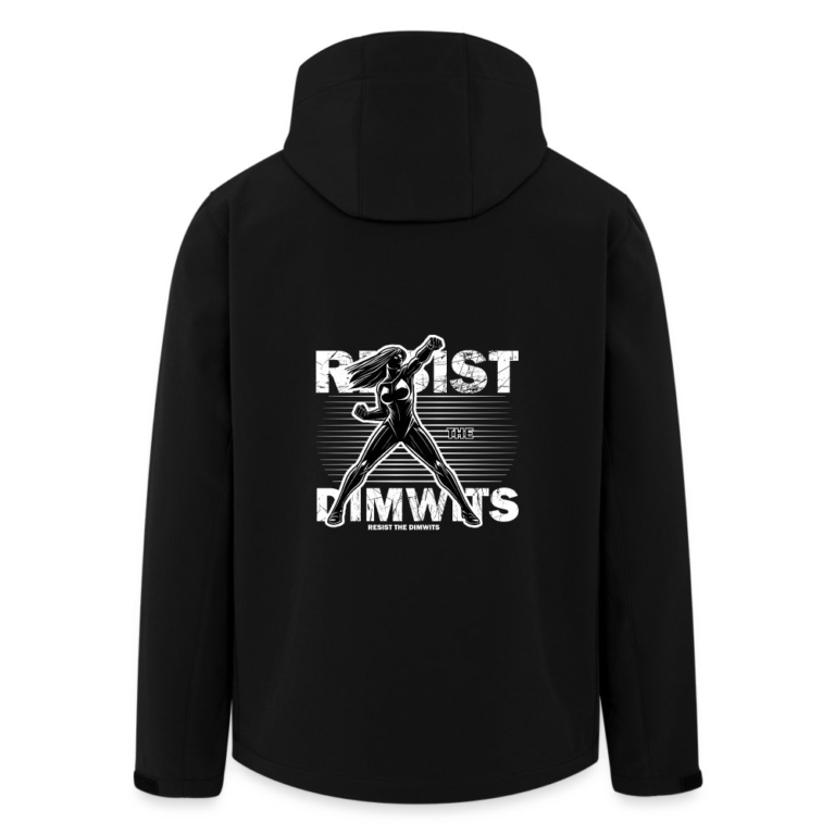 resist-the-dimwits-stanleystella-maenner-recycled-softshell-jacke-discoverer-schwarz