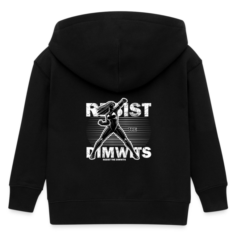 resist-the-dimwits-stanleystella-mini-cultivator-bio-kinder-kapuzenjacke-schwarz