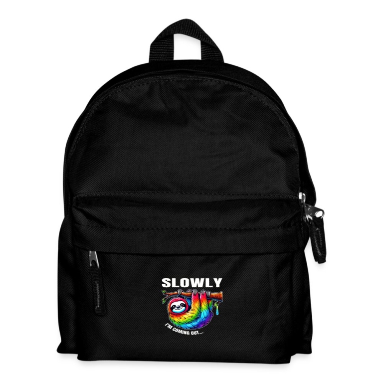 slowly-i-m-coming-out-kinder-rucksack-schwarz