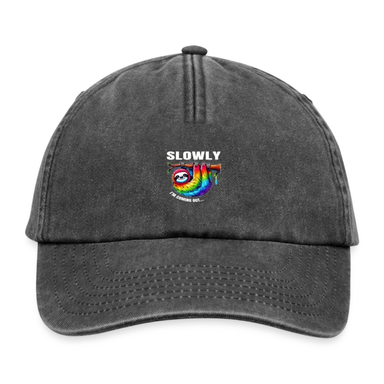 slowly-i-m-coming-out-relaxed-vintage-cap-vintage-schwarz