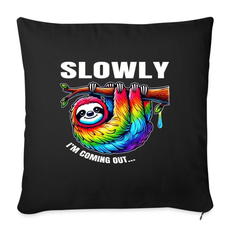 slowly-i-m-coming-out-sofakissenbezug-45-x-45-cm-schwarz