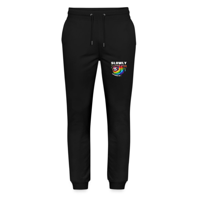 slowly-i-m-coming-out-stanleystella-unisex-bio-jogginghose-mover-schwarz
