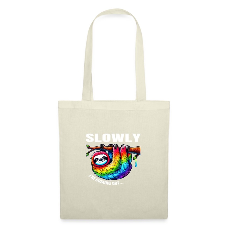 slowly-i-m-coming-out-stoffbeutel-natur