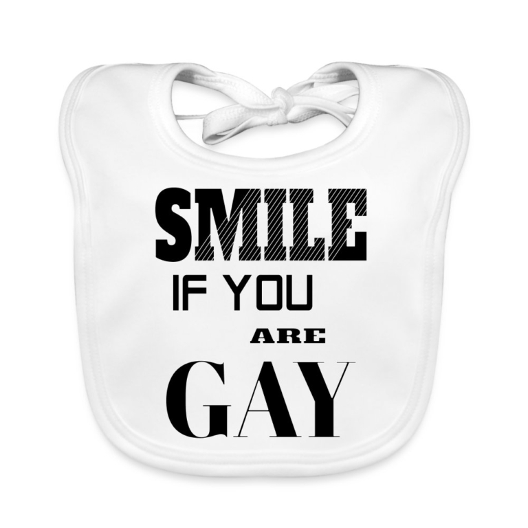 smile-if-you-are-gay-baby-bio-laetzchen-weiss