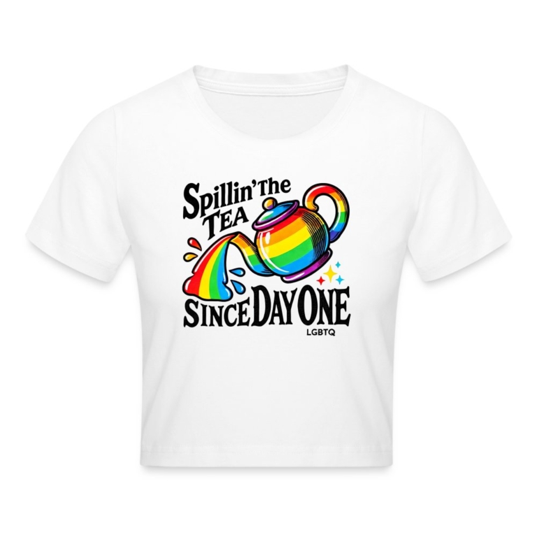 spillin-the-tea-since-day-one-cropped-t-shirt-weiss