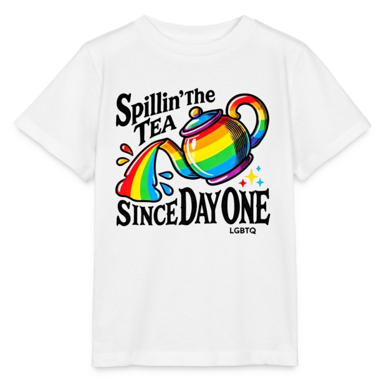 spillin-the-tea-since-day-one-stanleystella-kinder-t-shirt-mini-creator-weiss