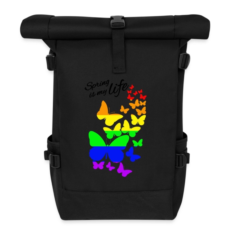 spring-is-my-life-lgbtq-rolltop-rucksack-schwarz