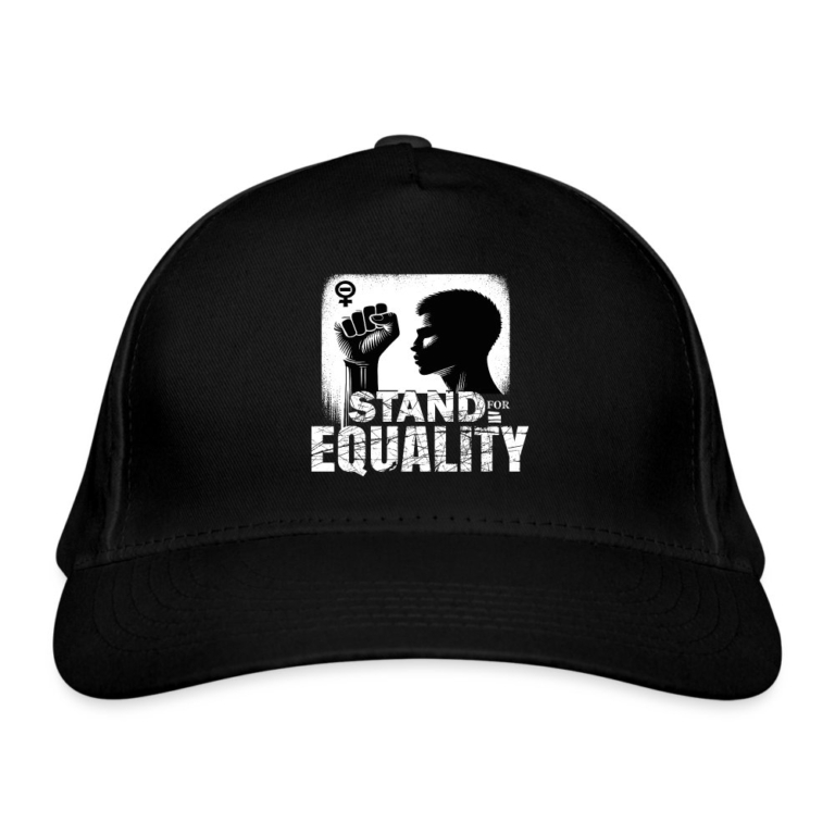 stand-for-equality-bio-baseballkappe-schwarz