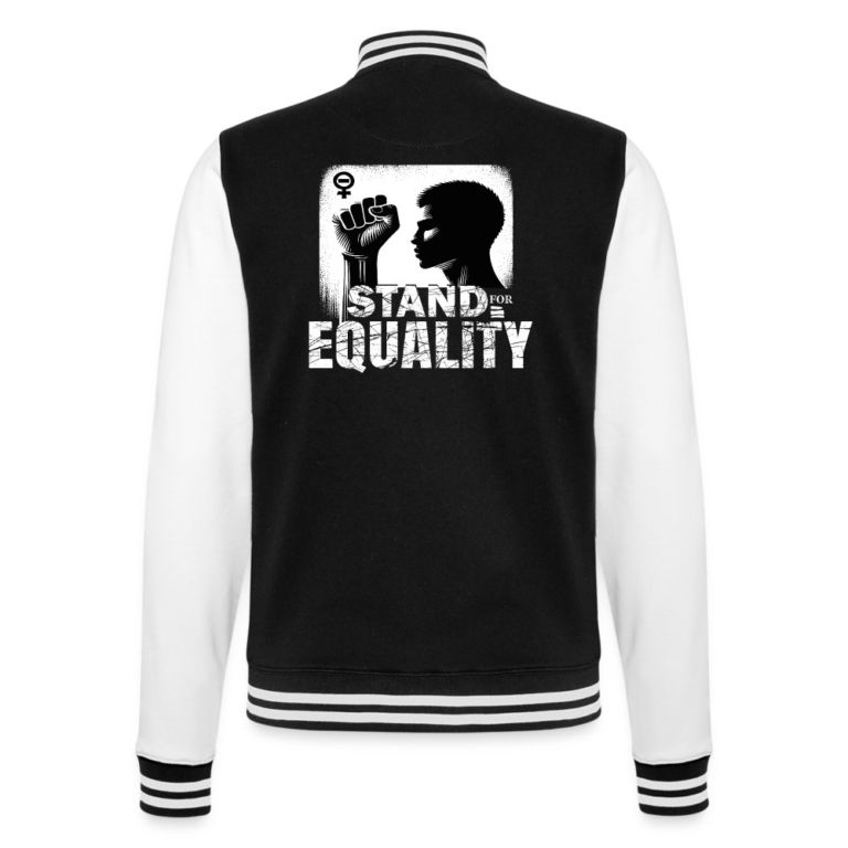 stand-for-equality-college-sweatjacke-schwarz-weiss