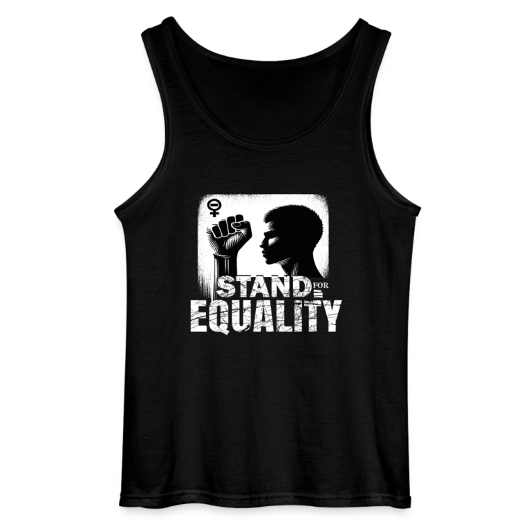 stand-for-equality-gildan-maenner-tank-top-schwarz
